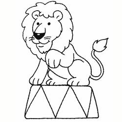 Disegno da colorare: Leone (Animali) #10246 - Pagine da Colorare Stampabili Gratuite
