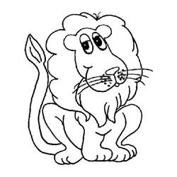 Disegno da colorare: Leone (Animali) #10261 - Pagine da Colorare Stampabili Gratuite