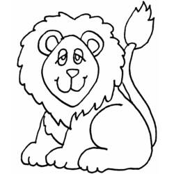 Disegno da colorare: Leone (Animali) #10265 - Pagine da Colorare Stampabili Gratuite