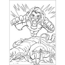Disegno da colorare: Leone (Animali) #10276 - Pagine da Colorare Stampabili Gratuite