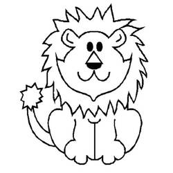 Disegno da colorare: Leone (Animali) #10281 - Pagine da Colorare Stampabili Gratuite