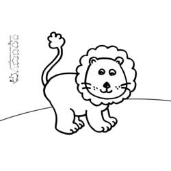 Disegno da colorare: Leone (Animali) #10282 - Pagine da Colorare Stampabili Gratuite