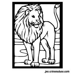 Disegno da colorare: Leone (Animali) #10289 - Pagine da Colorare Stampabili Gratuite