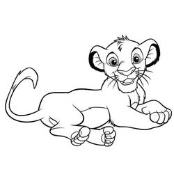 Disegno da colorare: Leone (Animali) #10309 - Pagine da Colorare Stampabili Gratuite