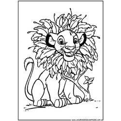 Disegno da colorare: Leone (Animali) #10312 - Pagine da Colorare Stampabili Gratuite