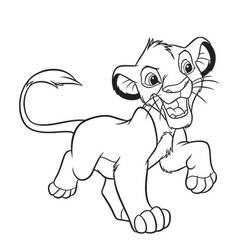 Disegno da colorare: Leone (Animali) #10314 - Pagine da Colorare Stampabili Gratuite