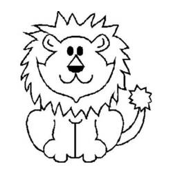 Disegno da colorare: Leone (Animali) #10324 - Pagine da Colorare Stampabili Gratuite