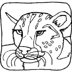 Disegno da colorare: Leone (Animali) #10341 - Pagine da Colorare Stampabili Gratuite