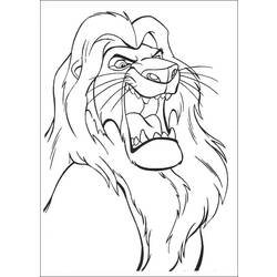 Disegno da colorare: Leone (Animali) #10343 - Pagine da Colorare Stampabili Gratuite