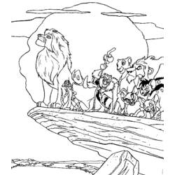 Disegno da colorare: Leone (Animali) #10355 - Pagine da Colorare Stampabili Gratuite