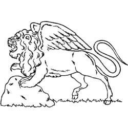Disegno da colorare: Leone (Animali) #10366 - Pagine da Colorare Stampabili Gratuite
