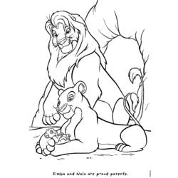 Disegno da colorare: Leone (Animali) #10371 - Pagine da Colorare Stampabili Gratuite