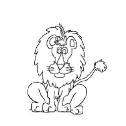Disegno da colorare: Leone (Animali) #10387 - Pagine da Colorare Stampabili Gratuite