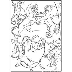 Disegno da colorare: Leone (Animali) #10390 - Pagine da Colorare Stampabili Gratuite