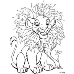 Disegno da colorare: Leone (Animali) #10397 - Pagine da Colorare Stampabili Gratuite