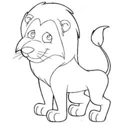 Disegno da colorare: Leone (Animali) #10398 - Pagine da Colorare Stampabili Gratuite