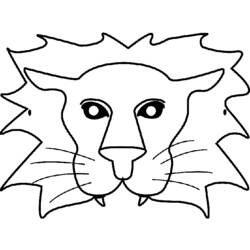 Disegno da colorare: Leone (Animali) #10414 - Pagine da Colorare Stampabili Gratuite