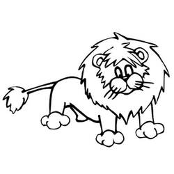 Disegno da colorare: Leone (Animali) #10424 - Pagine da Colorare Stampabili Gratuite