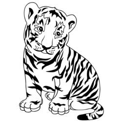 Disegno da colorare: Leopardo (Animali) #9767 - Pagine da Colorare Stampabili Gratuite