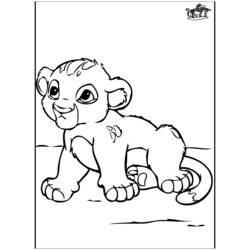 Disegno da colorare: Leopardo (Animali) #9830 - Pagine da Colorare Stampabili Gratuite