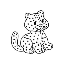 Disegno da colorare: Leopardo (Animali) #9862 - Pagine da Colorare Stampabili Gratuite
