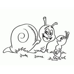 Disegno da colorare: Lumaca (Animali) #177410 - Pagine da Colorare Stampabili Gratuite