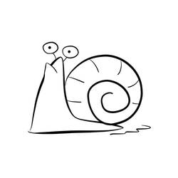 Disegno da colorare: Lumaca (Animali) #177416 - Pagine da Colorare Stampabili Gratuite