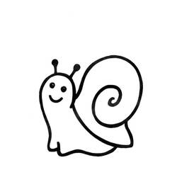 Disegno da colorare: Lumaca (Animali) #177428 - Pagine da Colorare Stampabili Gratuite