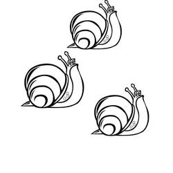 Disegno da colorare: Lumaca (Animali) #177429 - Pagine da Colorare Stampabili Gratuite