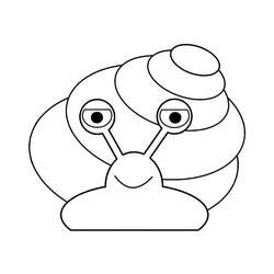 Disegno da colorare: Lumaca (Animali) #217002 - Pagine da Colorare Stampabili Gratuite