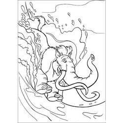 Disegno da colorare: Mammut (Animali) #19231 - Pagine da Colorare Stampabili Gratuite
