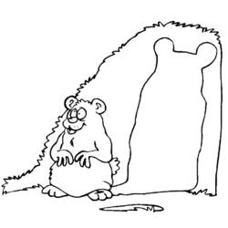 Disegno da colorare: Marmotta (Animali) #10942 - Pagine da Colorare Stampabili Gratuite
