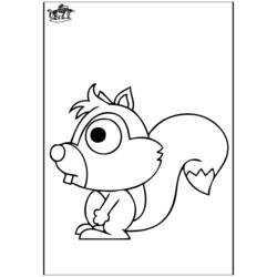 Disegno da colorare: Marmotta (Animali) #10983 - Pagine da Colorare Stampabili Gratuite