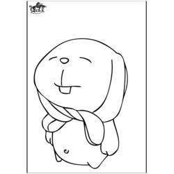 Disegno da colorare: Marmotta (Animali) #11014 - Pagine da Colorare Stampabili Gratuite
