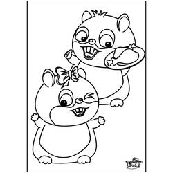 Disegno da colorare: Marmotta (Animali) #11039 - Pagine da Colorare Stampabili Gratuite