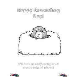Disegno da colorare: Marmotta (Animali) #11064 - Pagine da Colorare Stampabili Gratuite
