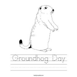 Disegno da colorare: Marmotta (Animali) #11075 - Pagine da Colorare Stampabili Gratuite