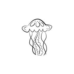 Disegno da colorare: Medusa (Animali) #20433 - Pagine da Colorare Stampabili Gratuite