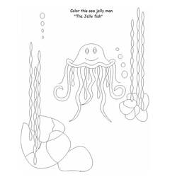 Disegno da colorare: Medusa (Animali) #20490 - Pagine da Colorare Stampabili Gratuite