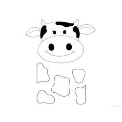 Disegno da colorare: Mucca (Animali) #13315 - Pagine da Colorare Stampabili Gratuite