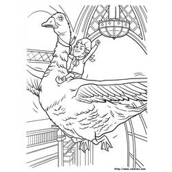Disegno da colorare: Oca (Animali) #11695 - Pagine da Colorare Stampabili Gratuite