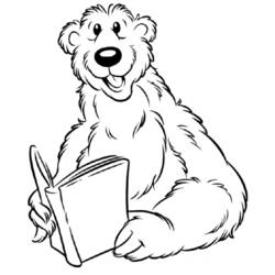 Disegno da colorare: Orso (Animali) #12256 - Pagine da Colorare Stampabili Gratuite