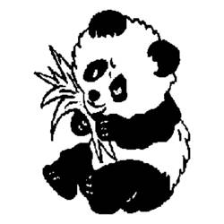Disegno da colorare: Panda (Animali) #12438 - Pagine da Colorare Stampabili Gratuite
