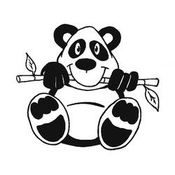 Disegno da colorare: Panda (Animali) #12440 - Pagine da Colorare Stampabili Gratuite