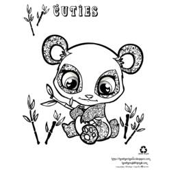 Disegno da colorare: Panda (Animali) #12441 - Pagine da Colorare Stampabili Gratuite