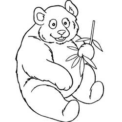 Disegno da colorare: Panda (Animali) #12444 - Pagine da Colorare Stampabili Gratuite