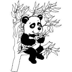 Disegno da colorare: Panda (Animali) #12448 - Pagine da Colorare Stampabili Gratuite