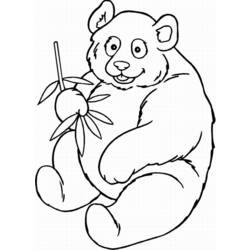 Disegno da colorare: Panda (Animali) #12455 - Pagine da Colorare Stampabili Gratuite