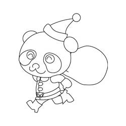 Disegno da colorare: Panda (Animali) #12524 - Pagine da Colorare Stampabili Gratuite