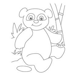 Disegno da colorare: Panda (Animali) #12536 - Pagine da Colorare Stampabili Gratuite